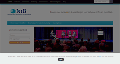 Desktop Screenshot of bouw-instituut.nl